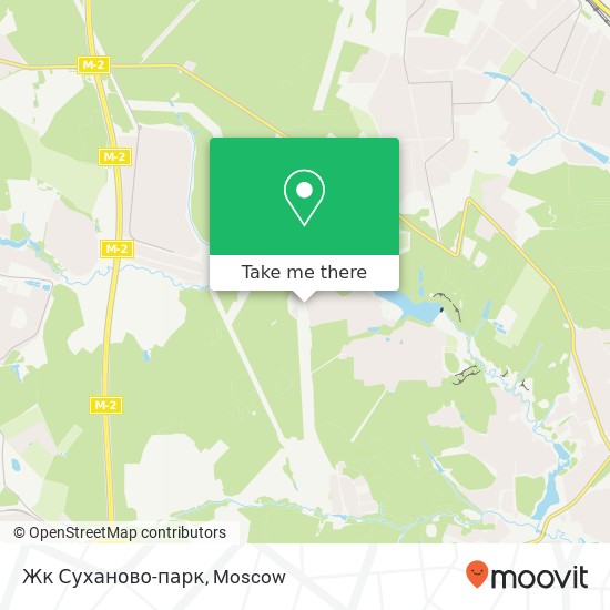 Жк Суханово-парк map