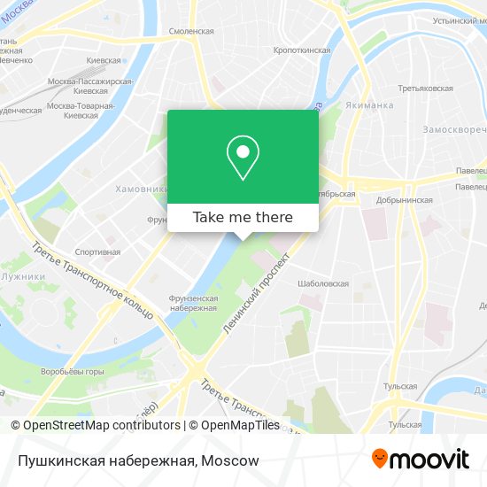 Пушкинская набережная map