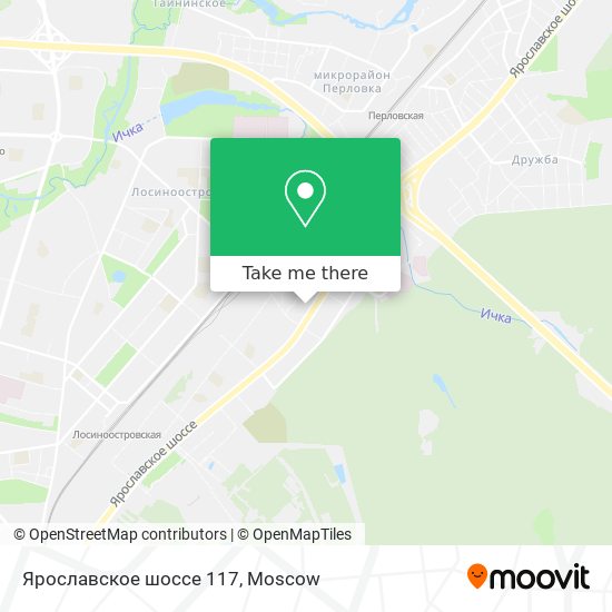 Ярославское шоссе 117 map
