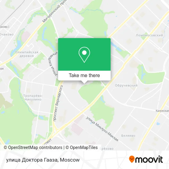 улица Доктора Гааза map