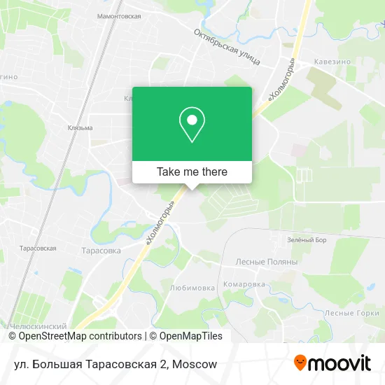 ул. Большая Тарасовская 2 map