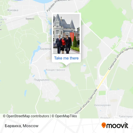 Барвиха map