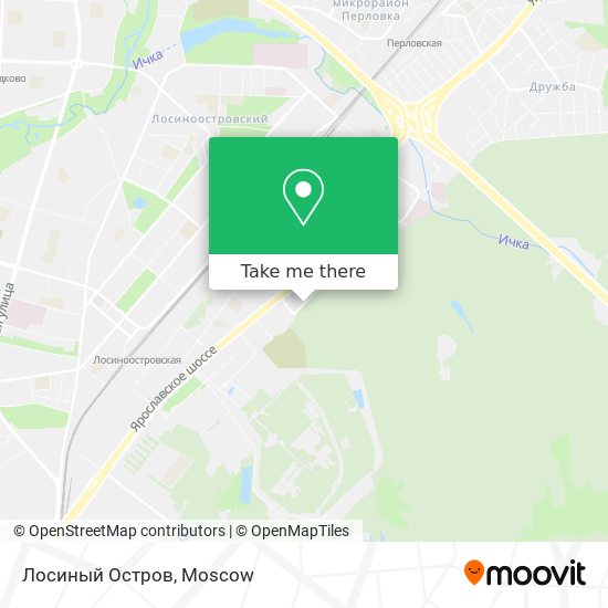 Лосиный Остров map