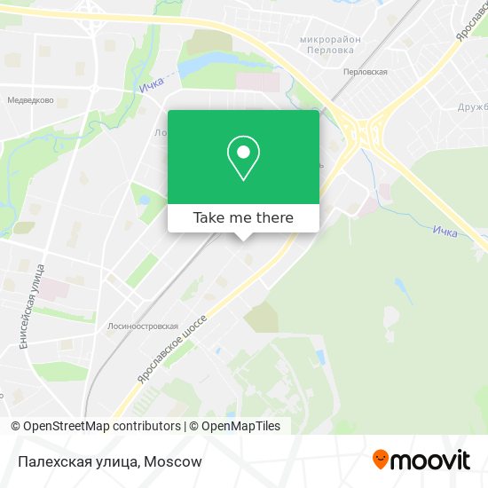 Палехская улица map