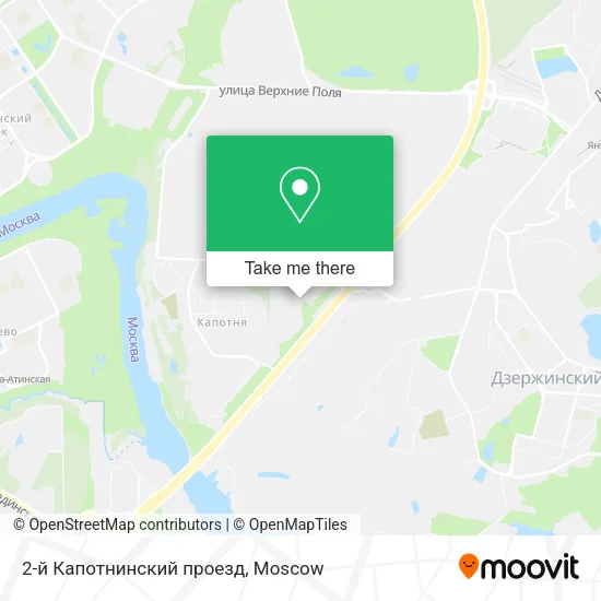 2-й Капотнинский проезд map