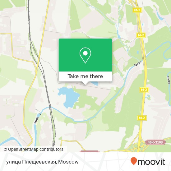 улица Плещеевская map
