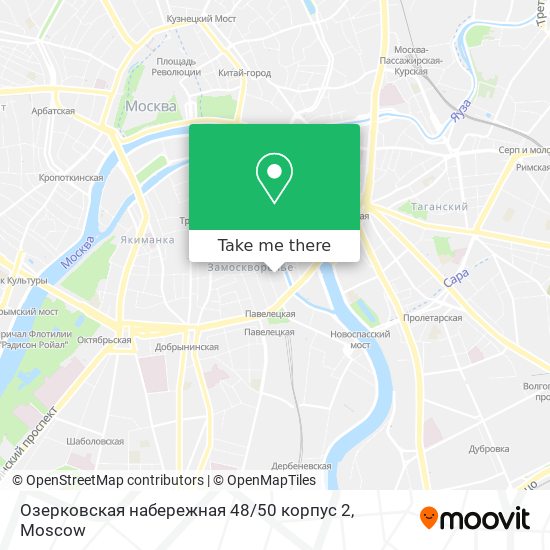 Озерковская набережная 48 / 50 корпус 2 map