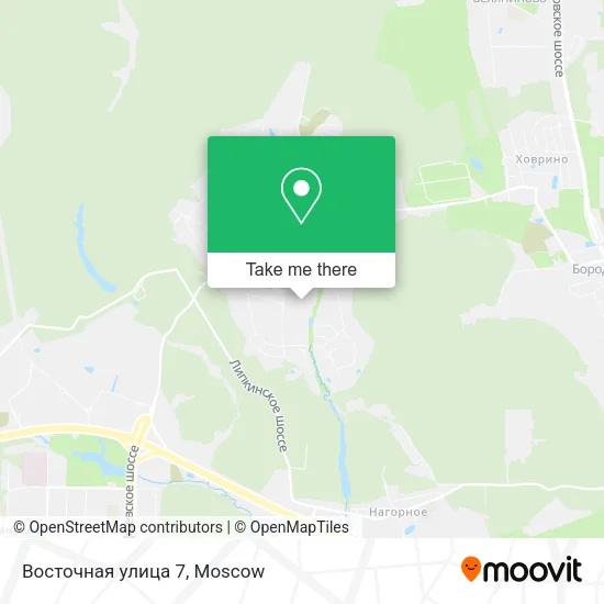 Восточная улица 7 map