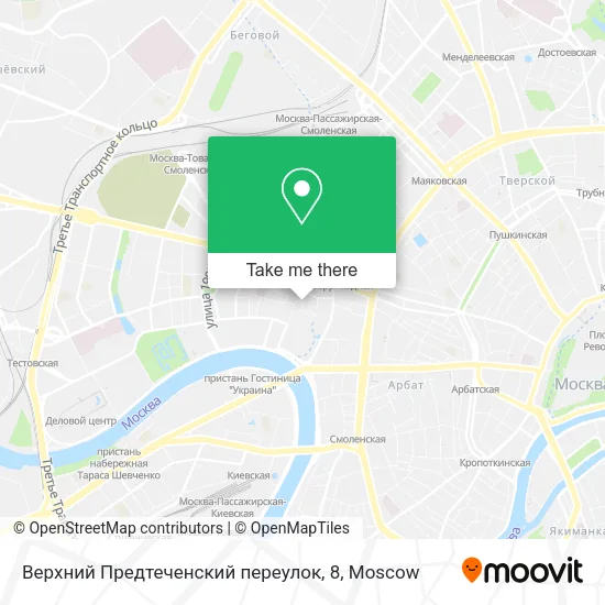 Верхний Предтеченский переулок, 8 map