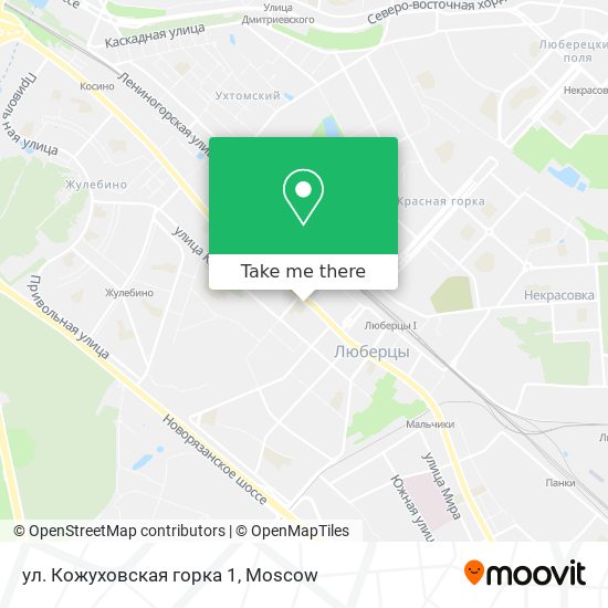 ул. Кожуховская горка 1 map