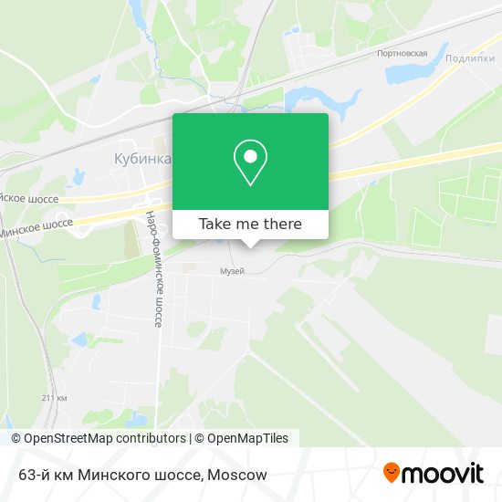 63-й км Минского шоссе map