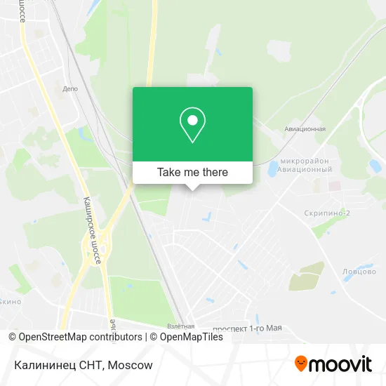 Калининец СНТ map