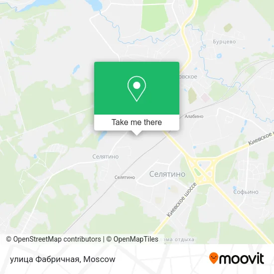 улица Фабричная map