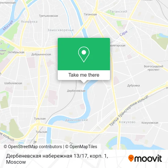 Дербеневская набережная 13 / 17, корп. 1 map