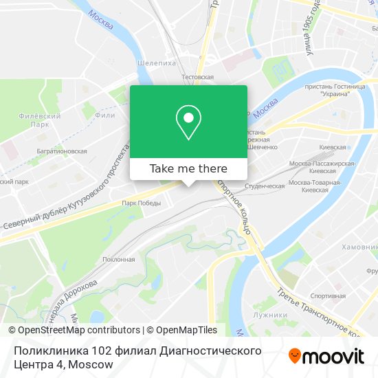 Поликлиника 102 филиал Диагностического Центра 4 map