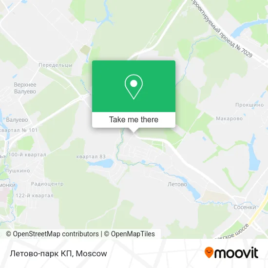 Летово-парк КП map