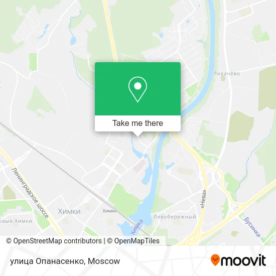 улица Опанасенко map