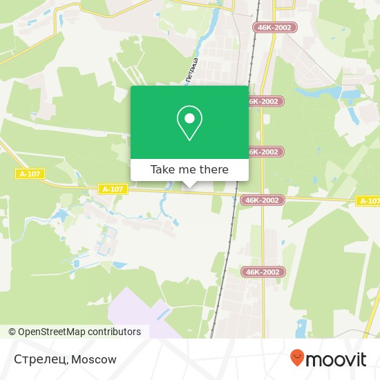 Стрелец map