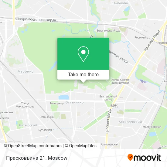 Прасковьина 21 map