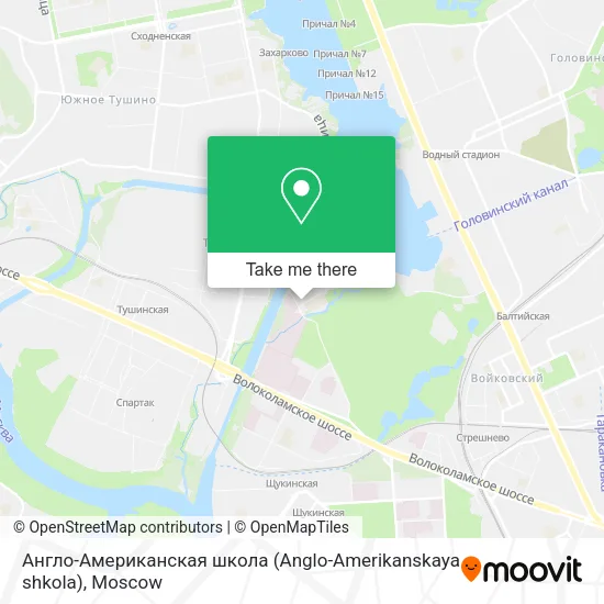 Англо-Американская школа (Anglo-Amerikanskaya shkola) map