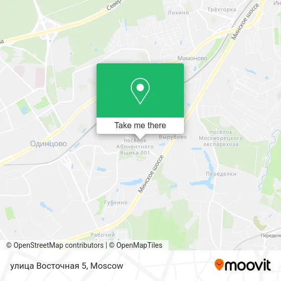 улица Восточная 5 map