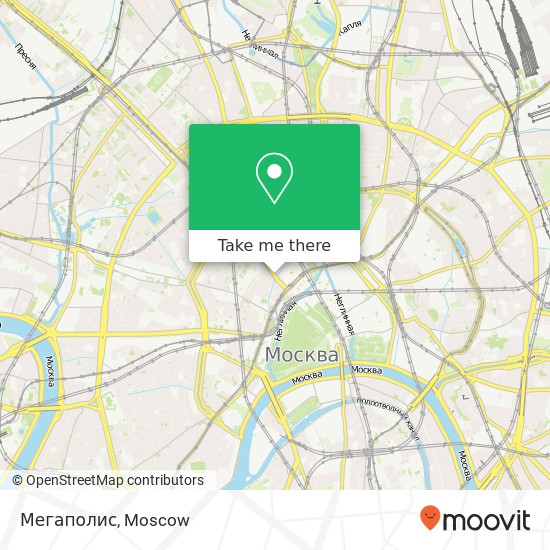 Мегаполис map