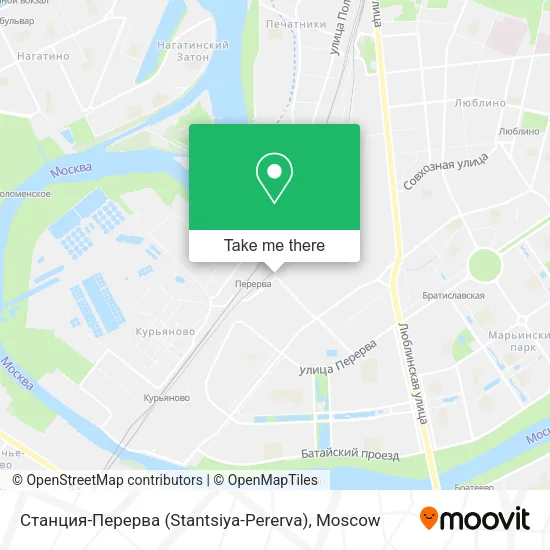 Станция-Перерва (Stantsiya-Pererva) map