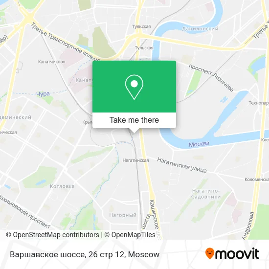 Варшавское шоссе, 26 стр 12 map