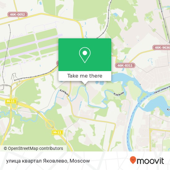 улица квартал Яковлево map