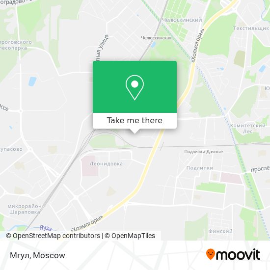 Мгул map
