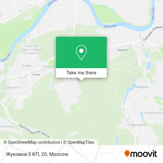 Жуковка-3 КП, 20 map