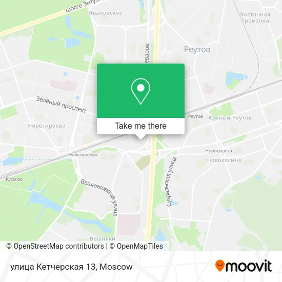 улица Кетчерская 13 map