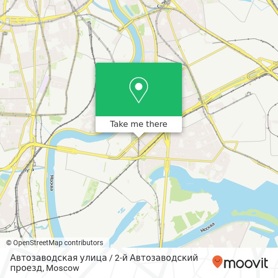 Автозаводская улица / 2-й Автозаводский проезд map