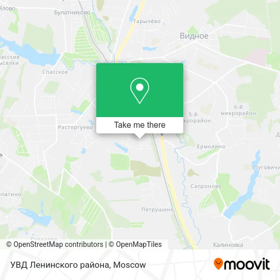 УВД Ленинского района map