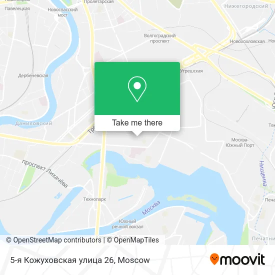 5-я Кожуховская улица 26 map