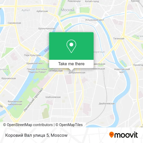 Коровий Вал улица 5 map