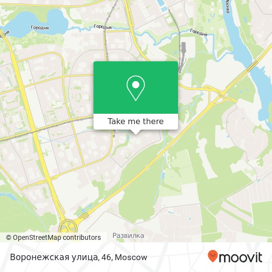Воронежская улица, 46 map
