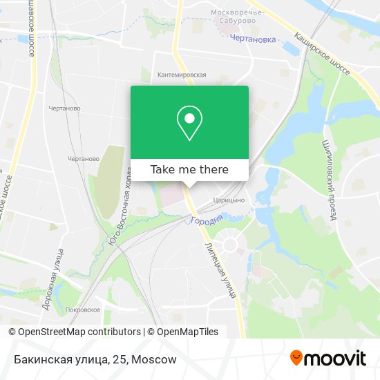 Бакинская улица, 25 map