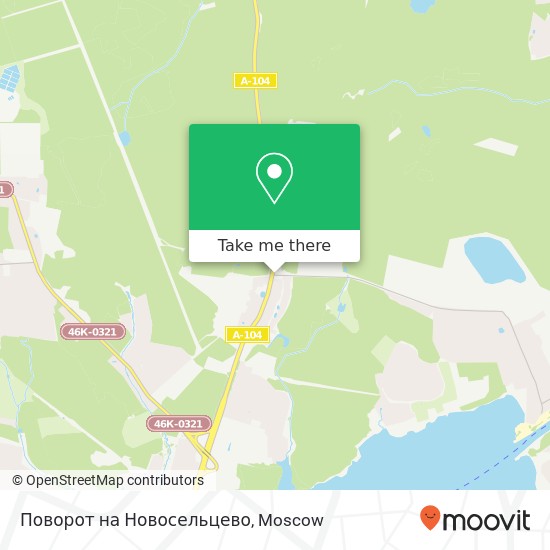 Поворот на Новосельцево map