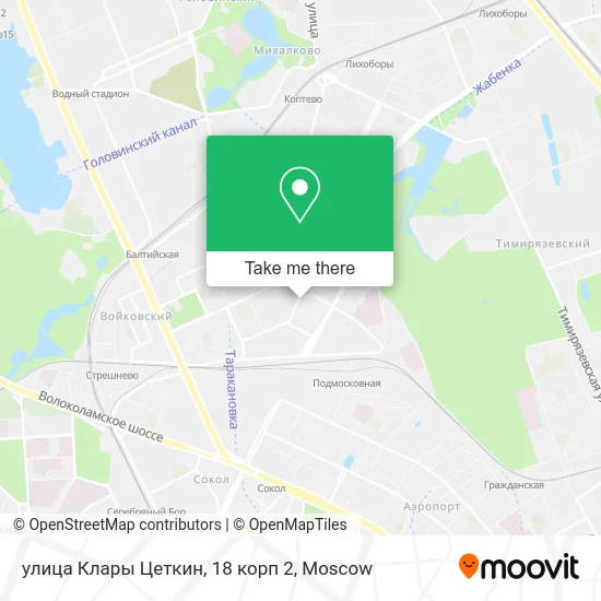 улица Клары Цеткин, 18 корп 2 map