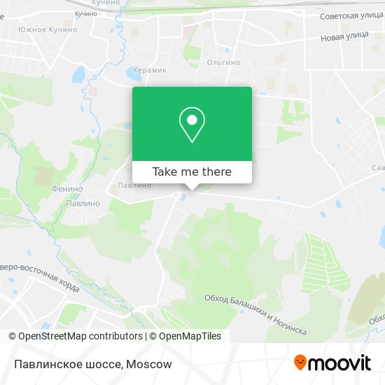 Павлинское шоссе map