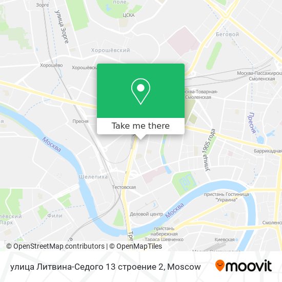 улица Литвина-Седого 13 строение 2 map