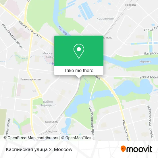 Каспийская улица 2 map