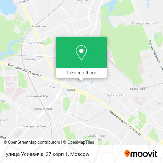 улица Усиевича, 27 корп 1 map