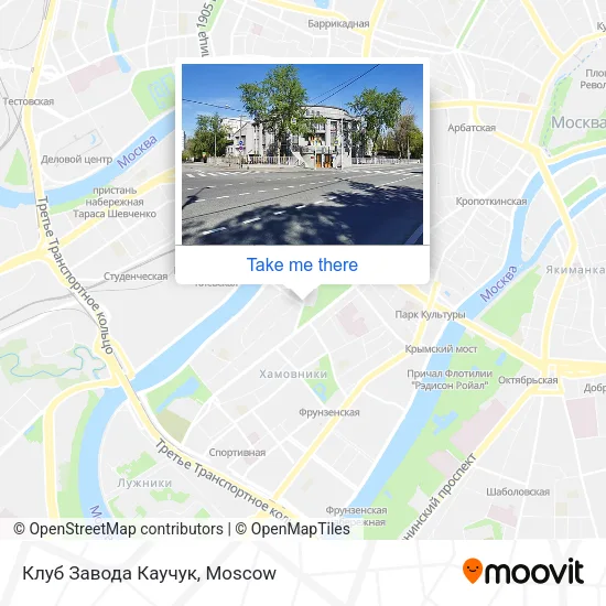 Клуб Завода Каучук map