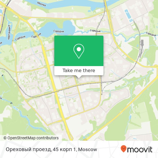 Ореховый проезд, 45 корп 1 map