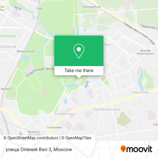 улица Олений Вал 3 map