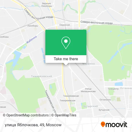улица Яблочкова, 49 map