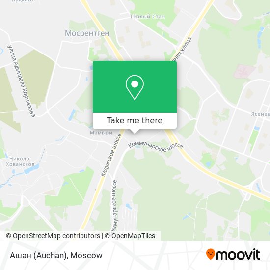 Ашан (Auchan) map