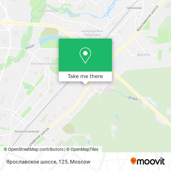 Ярославское шоссе, 125 map